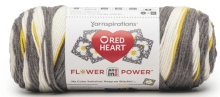 Red Heart Flower Power - Daisy Do